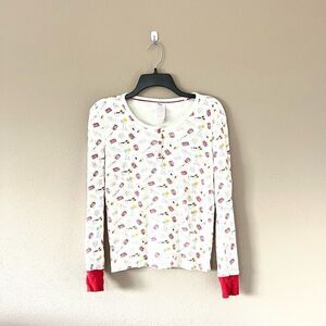 Boden Dog Print Pajama Top